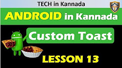 Android Studio - Custom Toast Code