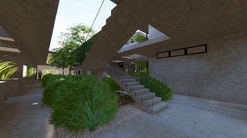 Project 3: Ecolodge video presentation (Lumion 8 rendering with post video editing)