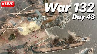 🔴 FOXHOLE AIRBORNE // WAR 132 - DAY 43 // WARDEN FRONTLINE // LIVE GAMEPLAY