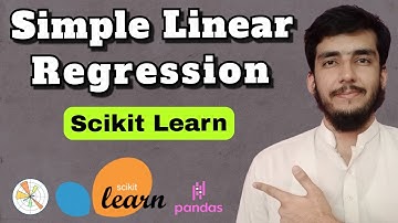 Simple Linear Regression using Scikit Learn Pandas