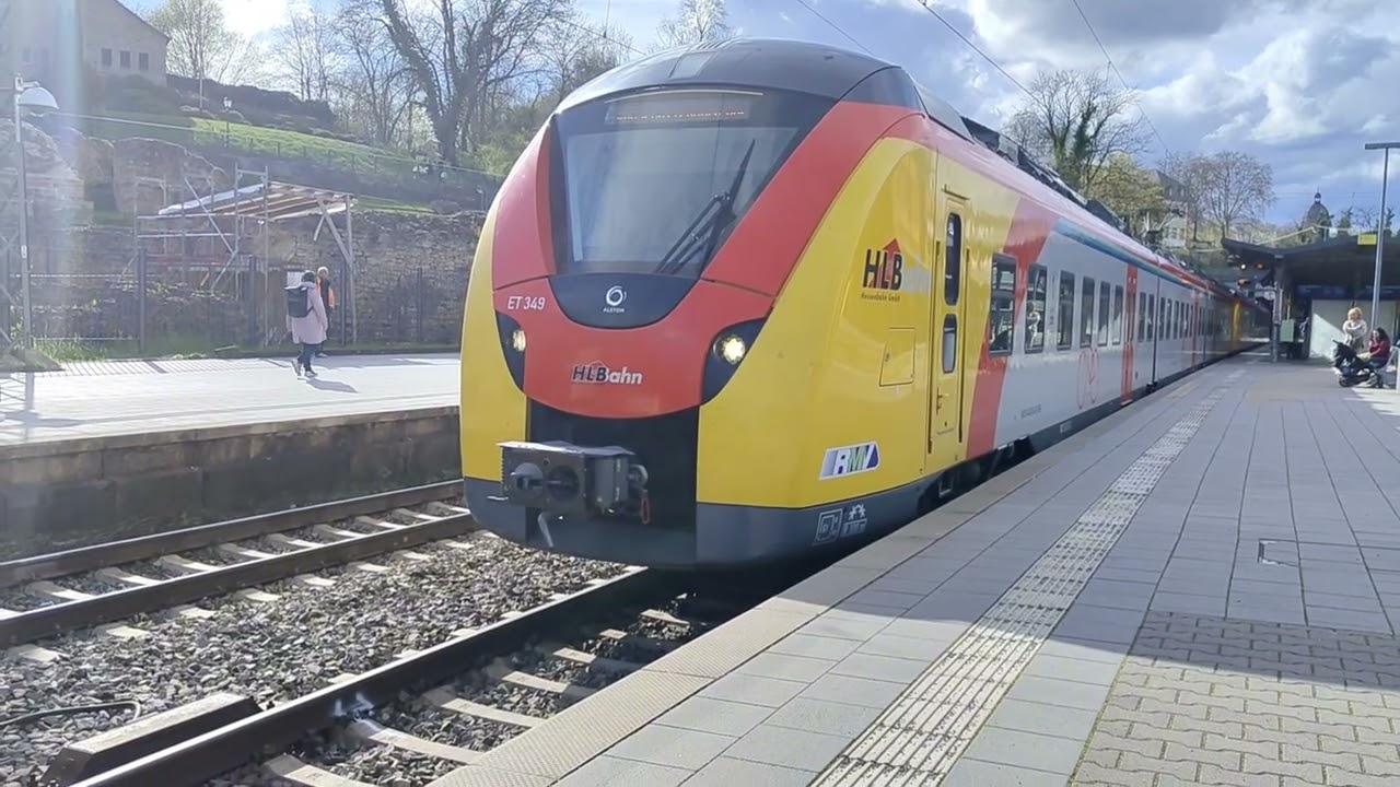 Züge in Mainz Römisches Theater 20.11.2024 🇩🇪