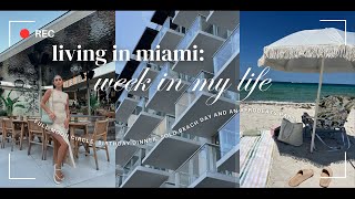 MIAMI VLOG 🌿 Full moon circle, beach day, birthday dinner and afrobeats 💃🏽 Full Moon Circle Afrobeats