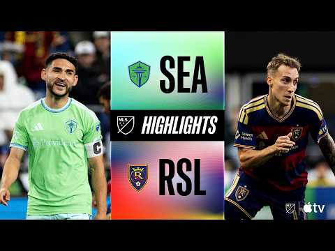 Seattle Sounders FC vs. Real Salt Lake | Full Match Highlights