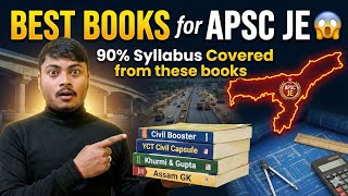 Best Books for APSC JE 2026 📚 | Civil + GS (From a Selected JE)