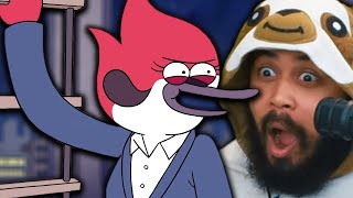 Мульт LOCAL NEWS LEGENDS Regular Show Reaction