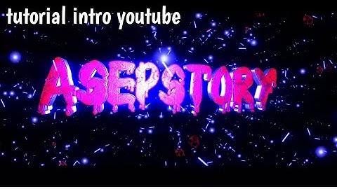 CARA MUDAH BUAT INTRO YOUTUBE KEREN DI PANZOID.COM