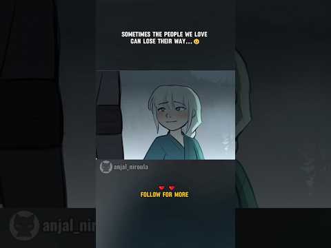 Find strength to do what's right even if it hurts...😢 #animation #viral #shorts