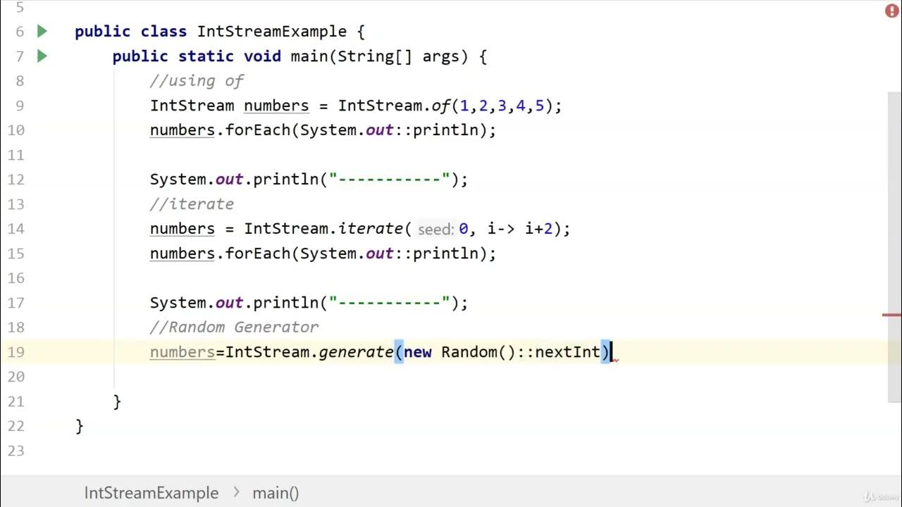 JAVA Advance Full Course - 58 Java8+ IntStream - YouTube