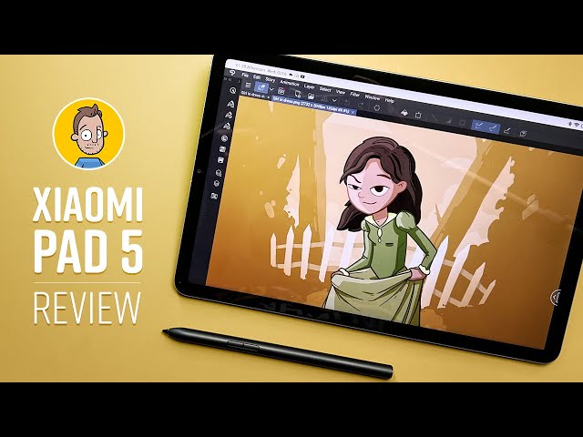 Drawing on the Xiaomi Pad 5 Review 