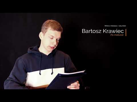 Wiersz miesiąca - Bartosz Krawiec