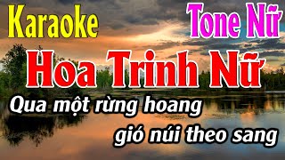 Hoa Trinh Nữ Karaoke Tone Nữ Karaoke Lâm Organ - Beat Mới