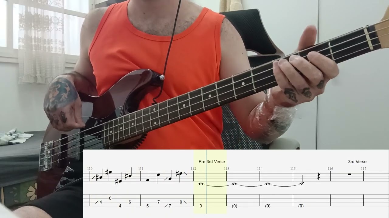 Wheatus - Teenage Dirtbag (Bass Cover With Tabs)