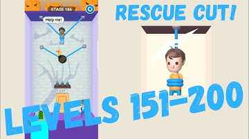 RESCUE CUT! Last levels 151-200 Walkthrough