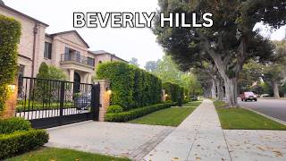 Walking BEVERLY HILLS to the Beverly Hills Hotel (4K 60fps)