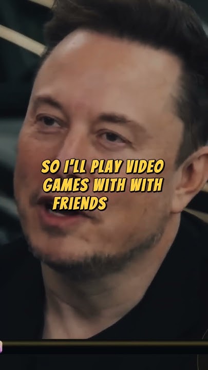 Elon Musk plays Video Games🎮 #elonmusk - YouTube