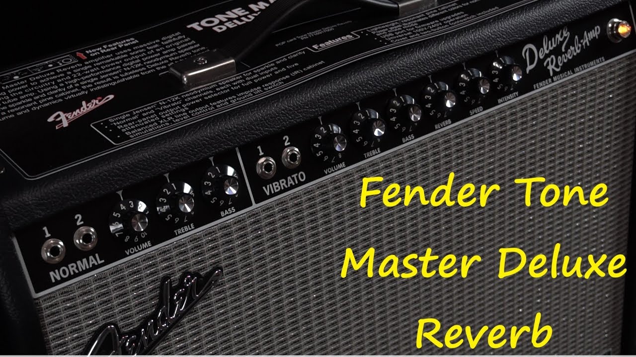 Fender Tone Master Deluxe Reverb Guitar Center PL YouTube