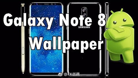 GALAXY NOTE 8 OFFICIAL WALLPAPERS