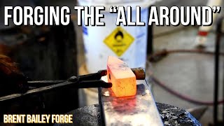 Forging the Brent Bailey All Around Smithing Hammer- Brent Bailey Forge