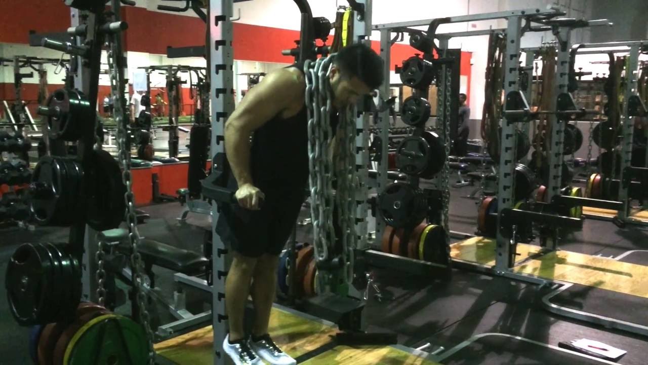 Bodybuilding with Chain Dips YouTube