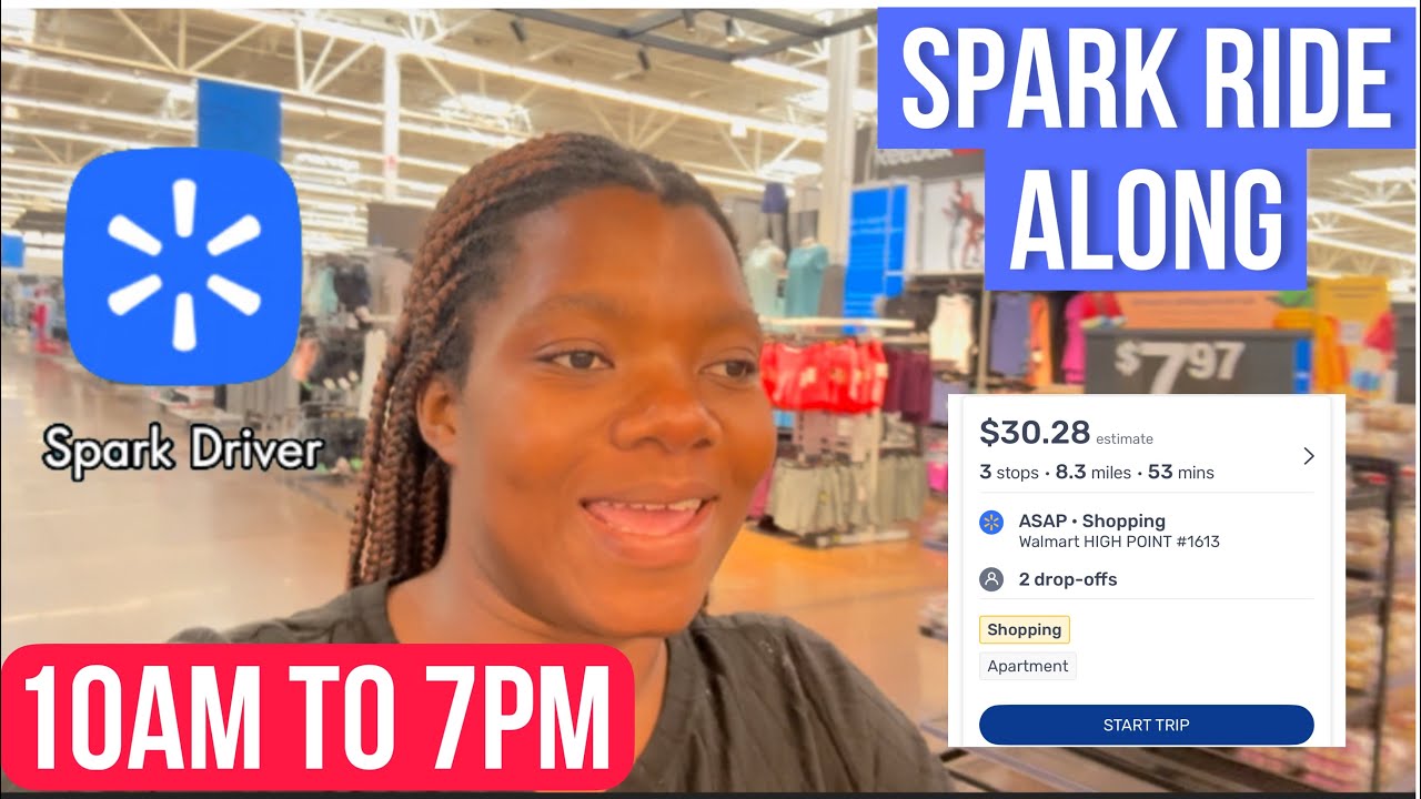 Huge Order Low Miles | My Full Shift Working As A Walmart Spark Driver ...