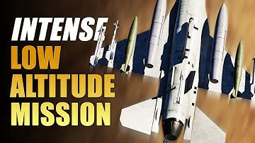 F-16 Intense Low Altitude Strike Mission | DCS | Shadow Reapers server | Amazing Graphics