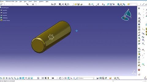 Create connecting piston pin #catiav5tutorial #design #engineeringlife # Engine assembly #part 5