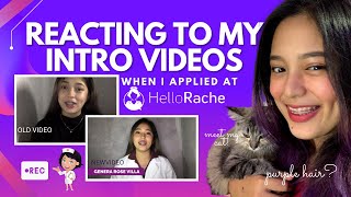 Reacting to my Intro Videos when I applied as an HVA | Hair Color? | Meet Nana | Genera V. | Vlog #7
