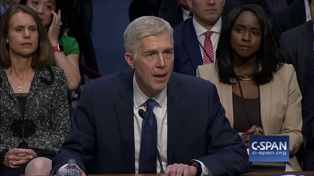 Supreme Court Nominee Judge Neil Gorsuch FULL Opening Statement (C-SPAN)