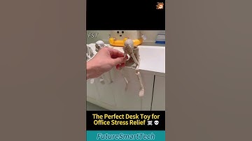 The Perfect Desk Toy for Office Stress Relief ☠️💀