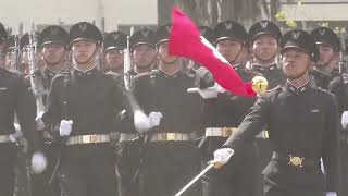 陸上自衛隊高等工科学校 開校祭 観閲行進 (陸軍分列行進曲)