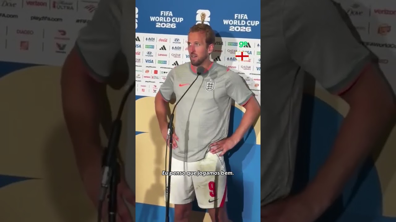 KANE AFIRMA ESTAR ORGULHOSO DE SEU TIME | #shorts | Copa do Mundo 2026 | ge.globo