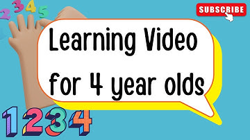 Kindergarten Math Warm-Up Mini Lesson Counting K.CC.A.2 Learning Video for 4 year olds Educational