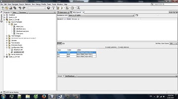 Test Code Query EJB QL In Netbean