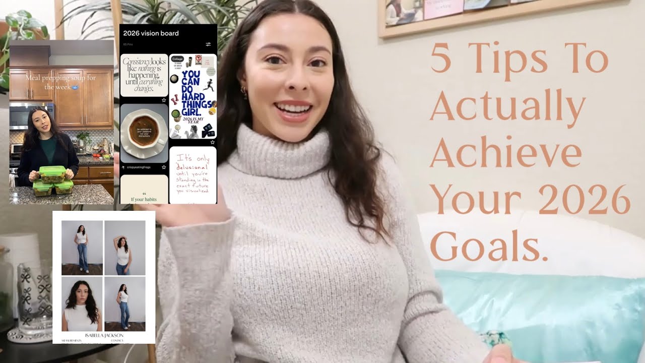 How to Achieve Your 2026 Goals - YouTube