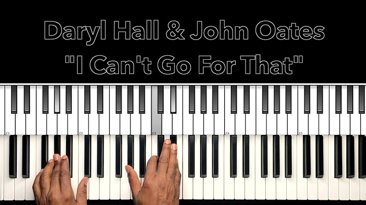 I Can’t Go for That (No Can Do) Piano version - Piano performance video thumbnail