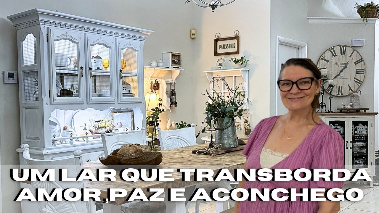 PARECE CASA CENÁRIO, MAS É VIDA REAL ! LAR ACONCHECHEGANTE E DECORAÇÃO COM ALMA ! CASA NA FLÓRIDA