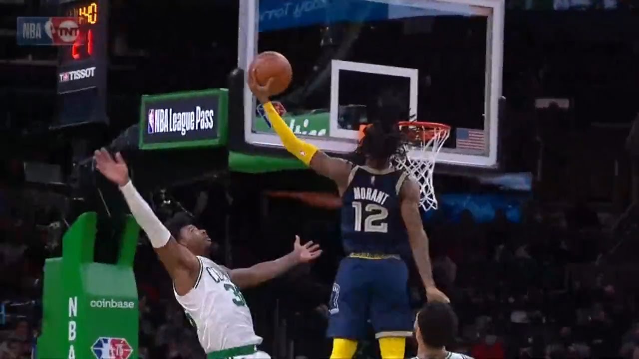 Ja Morant doing ridiculous things in the air again