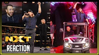 Matt Riddle \& Pete Dunne Enter On A Golf Cart The Broserweight Mobile Reaction