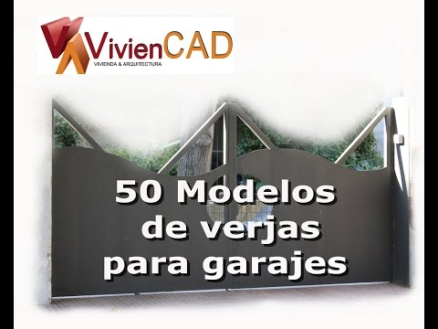50 modelos de verjas para garajes