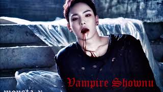 Monsta x door dating game: Vampire Edition.