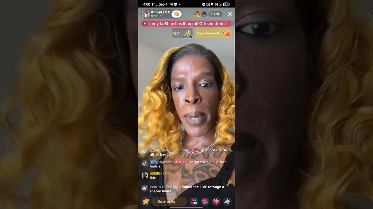 Amoy on live cooking with Gaymes while pretending he's a changed person. 