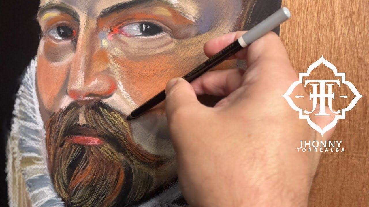 como-pintar-retratos-en-pastel-how-to-paint-portraits-in-pastel