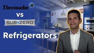 Thermador vs. SubZero Builtin and Integrated Refrigerators  Ratings / Reviews / Prices