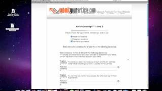 Information Article Marketing Video # 2 Update