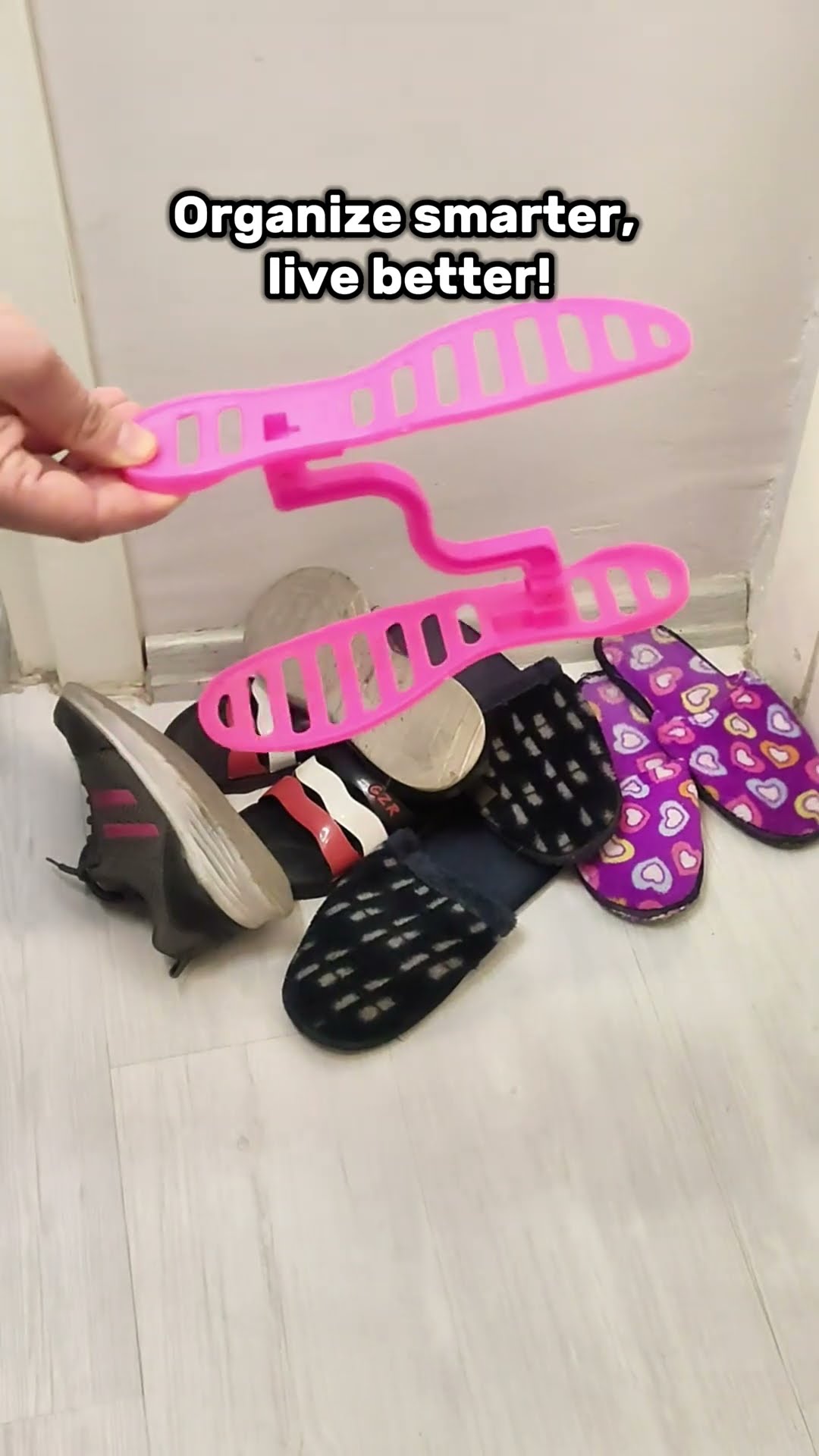 Flexible Collapsible Shoes Storage Organizer ?▶️ Product Link in Bio (# 1923 )
