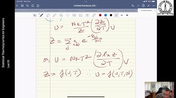 Lec13:Molecular Partition Function & relationship with Classical Thermodynamics#CH27SP#swayamprabha