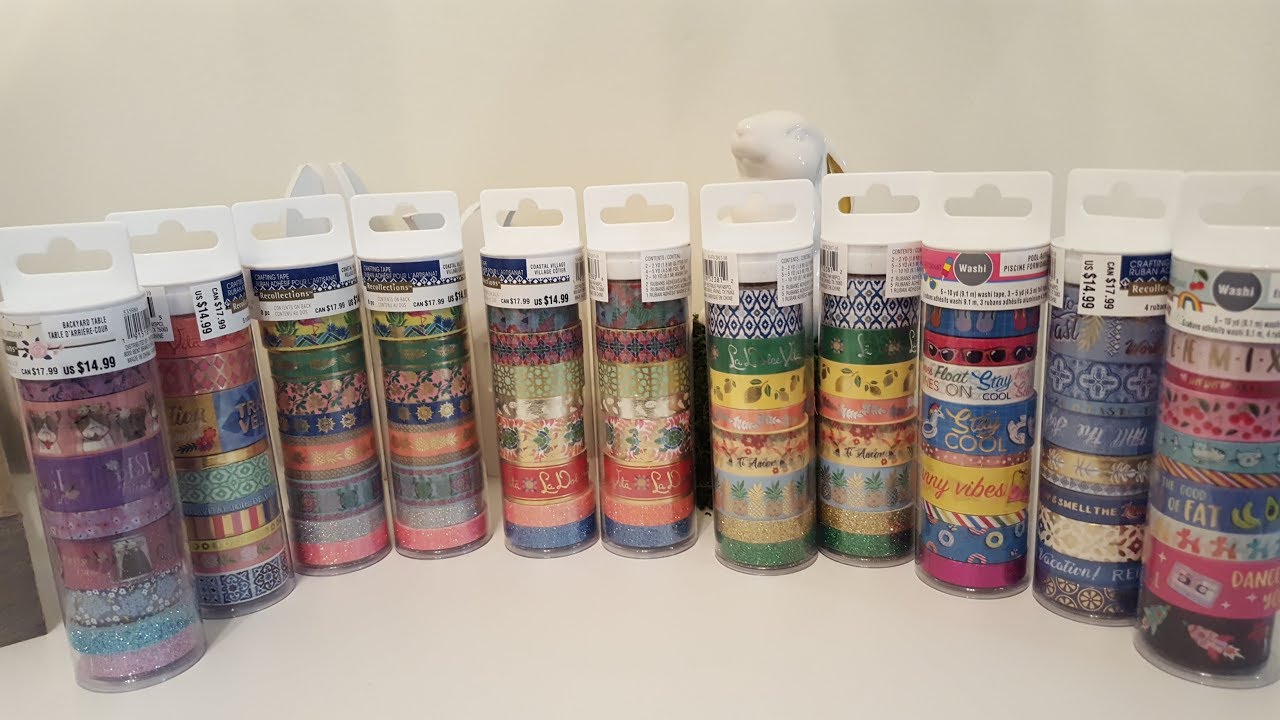 Michaels 60 Cent Washi Tape??!!!! & Joanns Haul YouTube