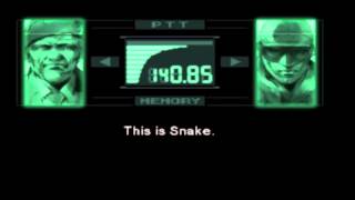 Metal Gear Solid - Metal Gear Solid (PS1 / PlayStation) - Cavern (1) - User video
