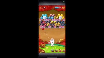 LINE バブル2　STAGE 1699　黄金コニー　アイテムあり　×1.5　Golden Cony　LINE BUBBLE 2