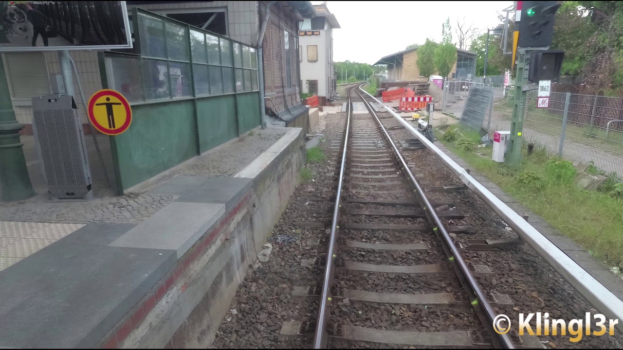 Führerstandsmitfahrt S-Bahn Berlin Königs Wusterhausen - Schöneweide BR485 S46